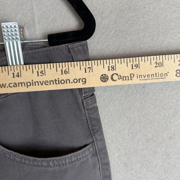 Carhartt Mens Work Pant 34x30 Grey Relaxed Rugged Flex 5-Pocket Canvas BN2517-M - Picture 5 of 7